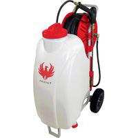 Phoenix – Pulvérisateur électrique autonome 45L – Autonomie 6h – Pression 6-8 bars – Débit 3 L/min – Tuyau 30 m tout-terrain