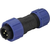 Weipu SP1310 Conector macho redondo 7 polos estanco IP68