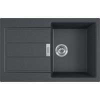 SIRIUS - 2.0 S2D 611-78 Tectonite®, lavello a incasso nero
