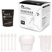 Nose Hair Removal Nose Wax Applicators Wax Beans Kit Safe for Men & Women