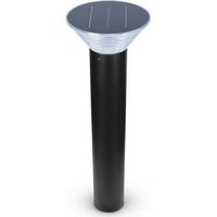 Potelet Solaire Conique LED 4W 4000K Noir 800mm (70901)