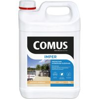 Comus – Imperméabilisant incolore 5L – Protection hydrofuge et oléofuge pour béton, briques et pierres – Application facile avec pulvérisateur