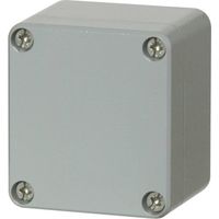 Fibox ALN 080806 caja de aluminio gris plateado 82x77x56,5 mm