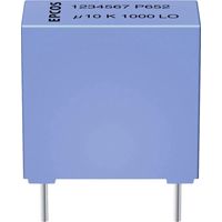 TDK B32653A0104J000 1 St. Folienkondensator 100 nF 1000 V/DC, 250 V/AC 5 % 22.50 mm (L x B x H) 26