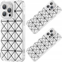 Cover posteriore per iPhone 14 Pro Kingxbar Miya Series, colore bianco
