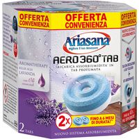 RICARICA ASSORBIUMIDITA' 'ARIASANA AERO 360° BIPAC bipack (2 x gr.450) lavanda ARIASANA 12 CF