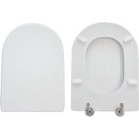 Copriwater Axa Due compatibile in poliestere bianco