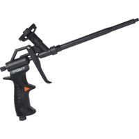Pistola applicatrice per schiuma poliuretanica POINT – corpo in alluminio con rivestimento in Teflon 100%, regolazione precisa, uso professionale