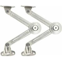 Juego de 2 soportes de amortiguación para puertas de armarios de cocina
