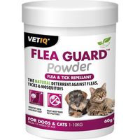 Control de insectos Planet Line Flea Guard Powder Gatos Perro (60 g)
