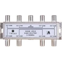 Splitter triax acs 8 impedancia 75 Ω frecuencia 5-1000 MHz