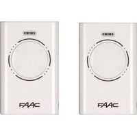 Mando a distancia FAAC XT4 868 SLH blanco (paquete de 2)