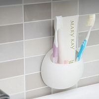 Pratique Nouveau Mignon Oeufs Conception Brosse À Dents Ventouse Titulaire Crochets D'aspiration Tasse Organisateur Brosse À Dents Rack Salle De Bains Cuisine Ensemble De Stockage