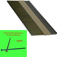 CONTOO HB43 Streifennagel 3,1x90 4400 Stk D-Kopf GLATT