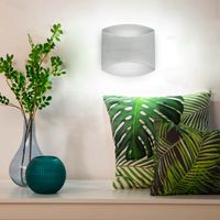 Applique murale lampe design intérieur aluminium Compatible LED G9