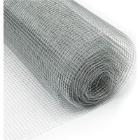 Grillage Rigide, Mesh Grille MéTallique 10mm/0.6mm pour Grillage de Volaille Clôture de Cage, Grillage de Sécurité Rampe D'escalier(0.9x17m)