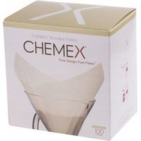 Chemex Filtros de papel blanco para cafetera 100 piezas