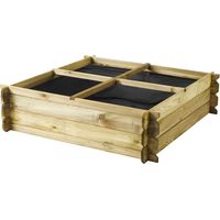 Carré potager au sol Basil 203L