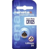 Batterie Renata CR1025 silber Standardgröße hohe Qualität