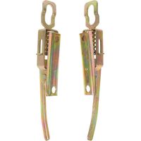 de porte à ressort en 2 pièces pour remorques loquet à