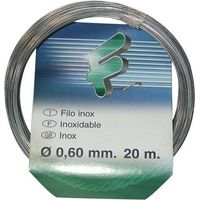 Fil Inox 0.6mm Rouleau 20m Sc - Filomat