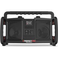 PerfectPro Radio de chantier ROCKBULL avec batterie intégrée + chargeur
