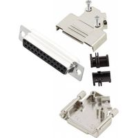 Accesorios de conexión mh-connectors mhd45zk25-db25s-k 25 pines soldadura