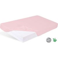 Telo impermeabile, fondotinta BAMBOO rosa 70x140x10 BABYMATEX