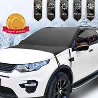 Couverture Pare-Brise Voiture, Bâche Pare Brise Protection Magnétique, Protege Pare Brise Givre 205150cm
