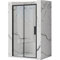 PUERTA de DUCHA REA RAPID SLIDE BLACK 120
