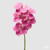 EDG Enzo De Gasperi Orchidea Vanda Ramo H 65 Cm Pianta Artificiale Fuchsia
