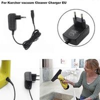 Chargeur de batterie pour aspirateurs de fenêtre Karcher WV50, WV55, WV60, WV70, WV75 et WV2, édition européenne 0923
