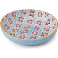 Mikasa blue bol en céramique mosaïque, 21cm
