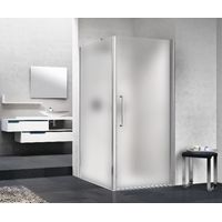 Young 2.0 F1B Seitenwand 117-119x200cm ESG klar silber
