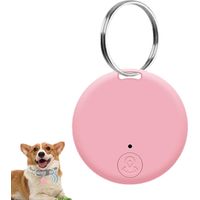 Traceur GPS Chien Android sans Abonnement, Localisateur GPS pour Chien, Tracker sans Abonnement Porte Clé, pour Porte Clés Chat Téléphone Portable Valises Portefeuilles Clés Sacs