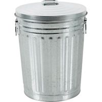 Linder Exclusiv Cubo de basura 30l galvanizado