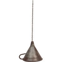 Lustre de salon classique en fer 34x29x30 cm lustres de plafond Vintage lustre de cuisine classique forme d'entonnoir