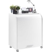 Bureau secrétaire informatique mobile moderne Dusty