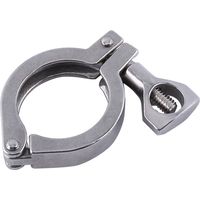 Ferrure Tri Clamp 50,5 mm en acier inoxydable 304 pour raccordement sanitaire