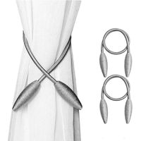 Rideau Embrasses, 2 Morceaux de Créativité Rideau Embrasses de rideaux, Rideau de Support, Gardinenhalter, des Boucles de Rideau, DIY Hasard Modélisation Home Office Hôtel décoration de fenêtre
