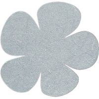 d-c-fix Tischtuchbeschwerer silber Flower 4 Stück Tischdecke