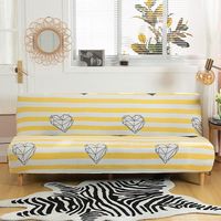 housse De Canap Sans Accoudoir Extensible,couverture De Canap Sans Bras Universel Tout Couvert Canap Pliant Protecteur,facile Installer Et Nettoy