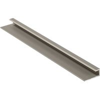 Grosfillex Einfass-Profil 2,6 m 6 x 5,5 mm Alu silber matt Leiste