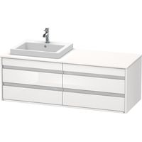 Duravit Ketho Meuble sous-vasque sur console suspendu,