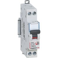 Legrand - Disjoncteur Phase + Neutre - 20A - bornes à vis - 1 module