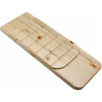 ASSE DI LAVAGGIO IN LEGNO PER LAVABI XILON Misura: cm L.20 x P46,5 x H2 p/lav6050