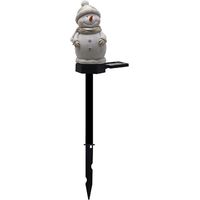 Lampes solaires LED d'extérieur en forme de bonhomme de neige, décorations de jardin, de noël, lumières décoratives de paysage de pelouse de cour
