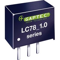 Convertisseur CC/CC pour circuits imprimés Gaptec LC7805-1.0 10020557 24 V/DC 5 V/DC 1 A 5 W Nbr. de sorties: 1 x 1 pc