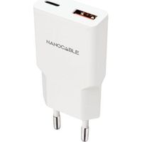 Cargador de Pared NANOCABLE 10.10.2025 Blanco