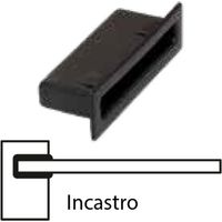 SUPPORTO AD INCASTRO IN PVC P/ASTA ORTOPEDICA Q.TA 10